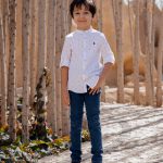 شومیز قایق استین بلند پسرانه پوشاک ملورینا