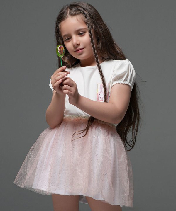 دامن تور طرحدار - پوشاک ملورینا