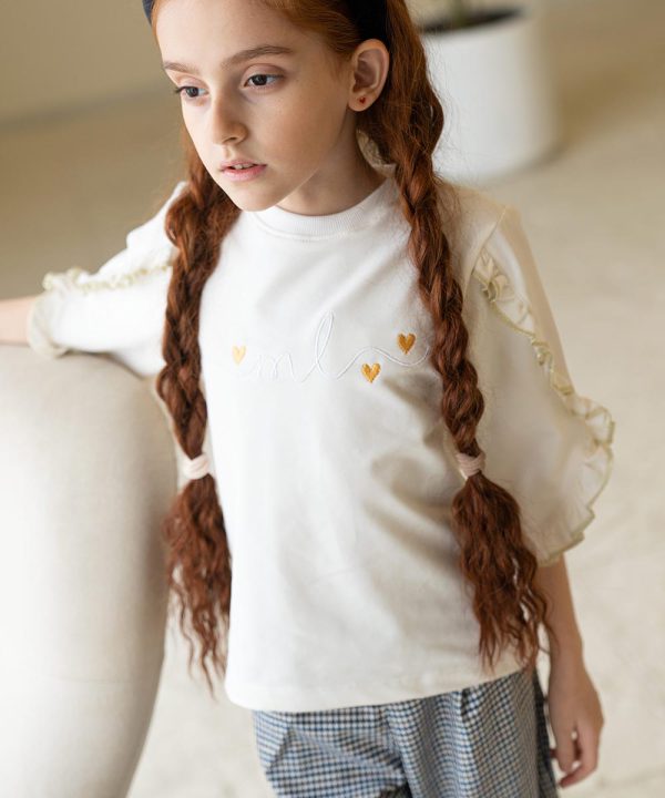 بلوزآستین چین دار پوشاک ملورینا