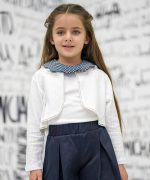 تاپ فانریپ یقه گلدار پوشاک ملورینا