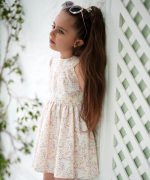 پیراهن اسلب شکوفه - پوشاک ملورینا