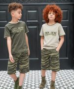 تیشرت شلوارک چریکی - پوشاک ملورینا