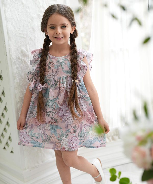 پیراهن هلویی - پوشاک ملورینا