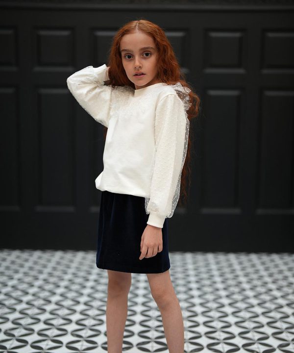 بلوز پورتو تورخالدار - پوشاک ملورینا