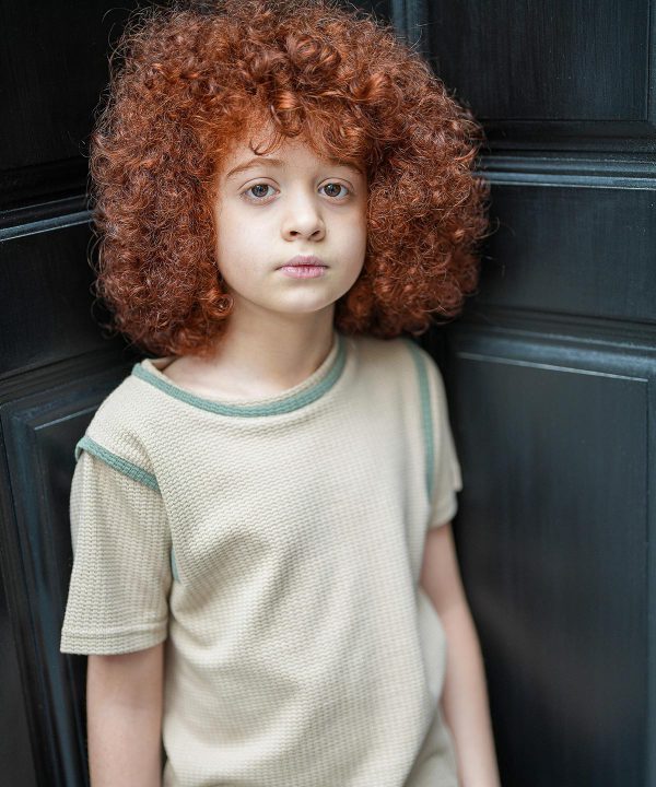 تیشرت بافت آستین برشدار - پوشاک ملورینا