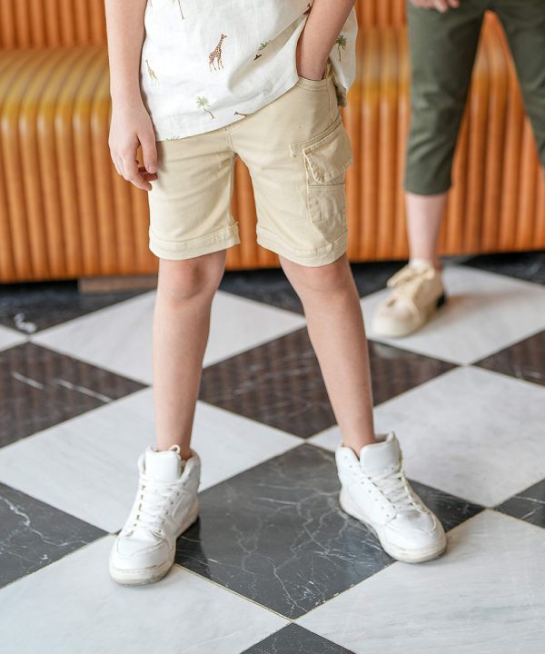 شلوارک کتان - پوشاک ملورینا