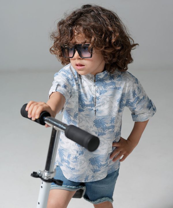 شومیز نخل ساحلی - پوشاک ملورینا