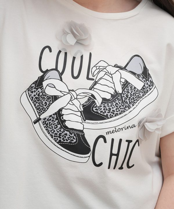 تیشرت کراپ چاپ vans - پوشاک ملورینا