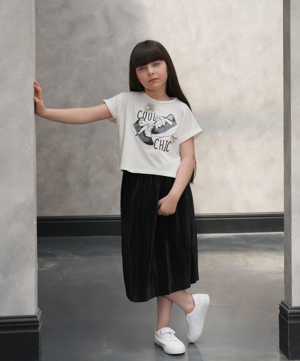 دامن پلیسه - پوشاک ملورینا