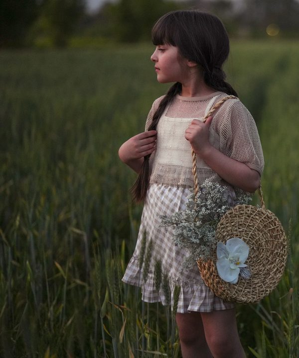 دامن چهارخانه - پوشاک ملورینا