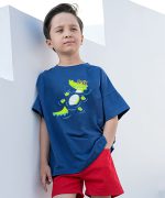 تیشرت طرح تمساح - پوشاک ملورینا