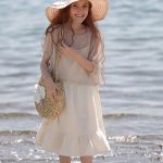 پیراهن بندی لینن - پوشاک ملورینا