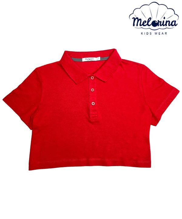 تیشرت کراپ جودون دخترانه - پوشاک ملورینا