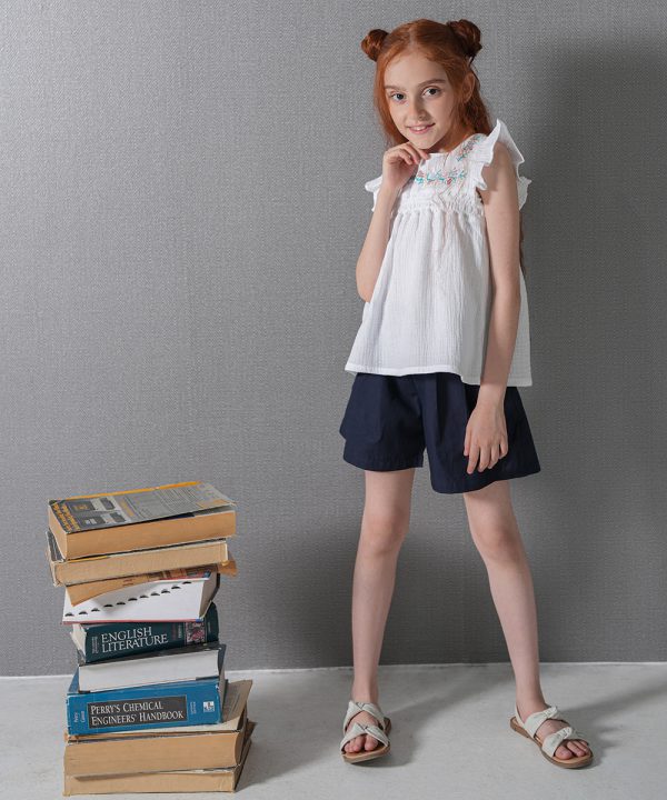 تاپ موسلین گلدوزی‌دار - پوشاک ملورینا