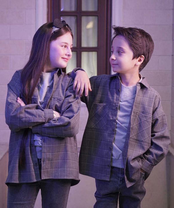 پیراهن کُره‌ای چهارخانه - پوشاک ملورینا