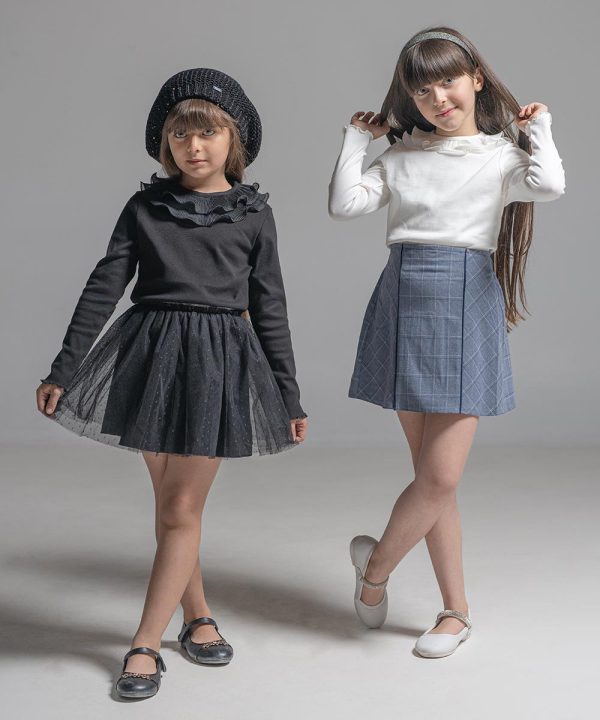 بلوز فانریپ یقه تور - پوشاک ملورینا