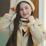 کلاه و شال گردن بافتنی تک رینگ - پوشاک ملورینا