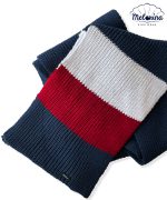 کلاه و شال گردن بافتنی - پوشاک ملورینا