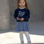 پیراهن کُره‌ای دامن چهارخانه - پوشاک ملورینا