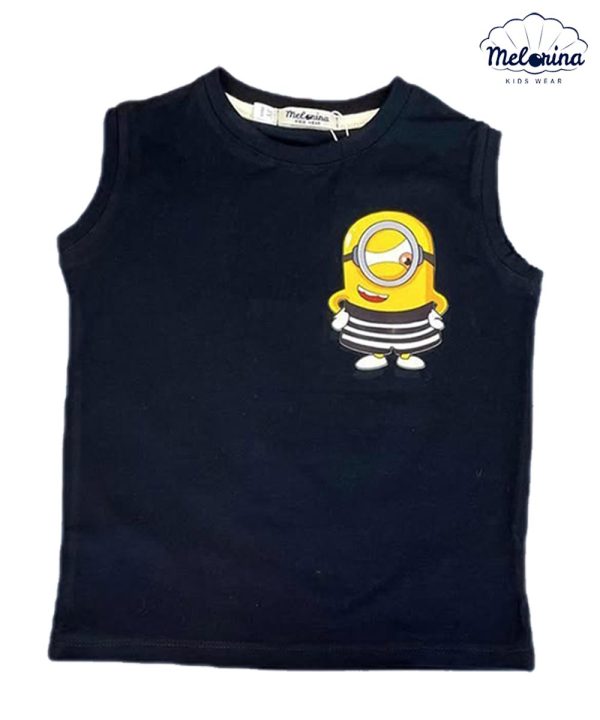 ست تاپ و شلوارک مینیون - پوشاک ملورینا