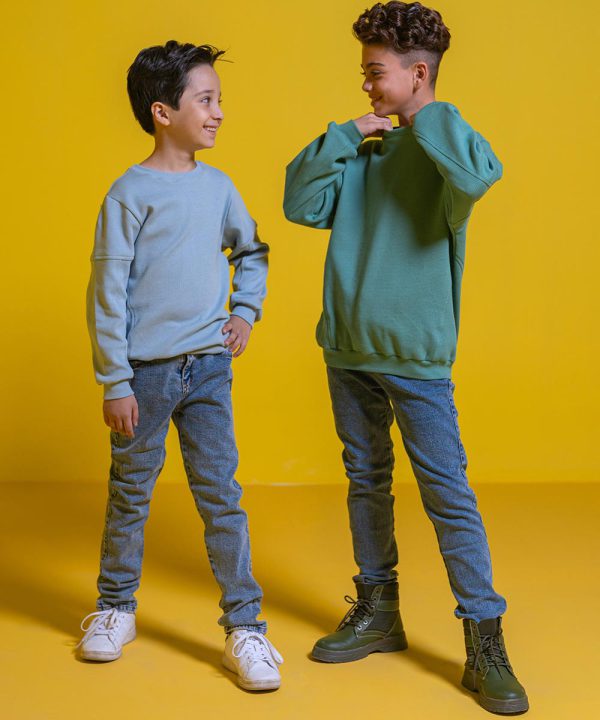 بلوز بیسکوئیتی پسرانه - پوشاک ملورینا