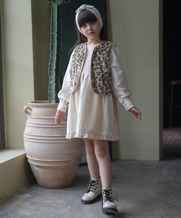 ست پیراهن و تدی پلنگی - پوشاک ملورینا