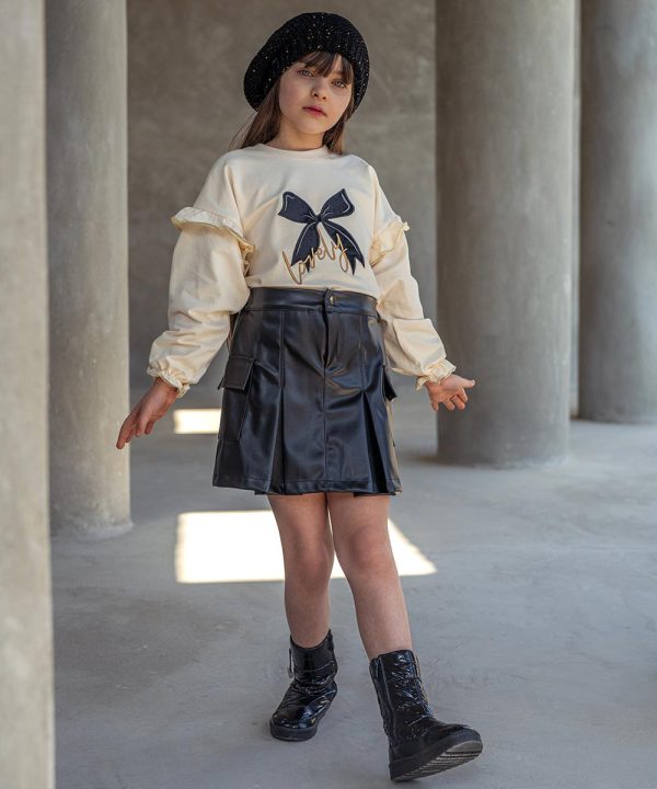 دامن چرم - پوشاک ملورینا