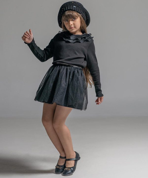 دامن تور خالدار - پوشاک ملورینا