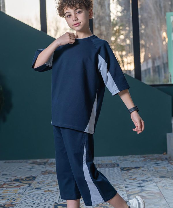 ست تیشرت و شلوارک برشدار - پوشاک ملورینا