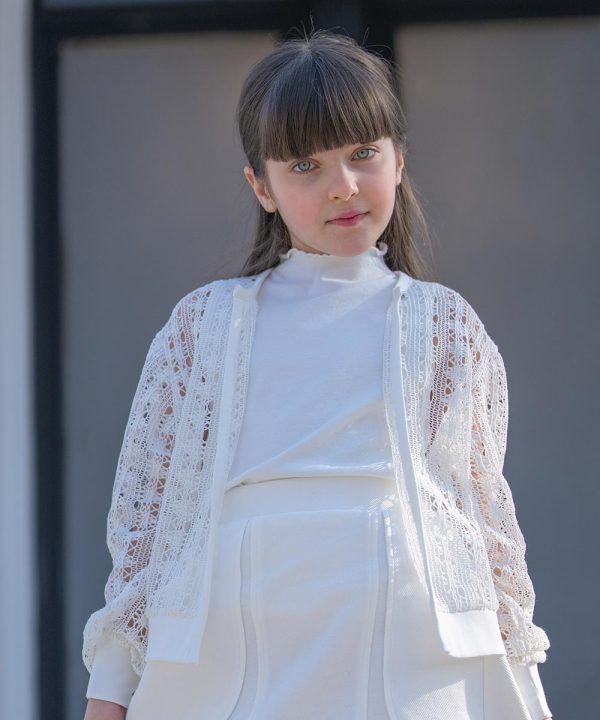 تاپ فانریپ یقه ایستاده - پوشاک ملورینا