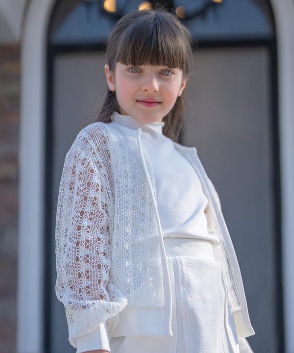 تاپ فانریپ یقه ایستاده - پوشاک ملورینا