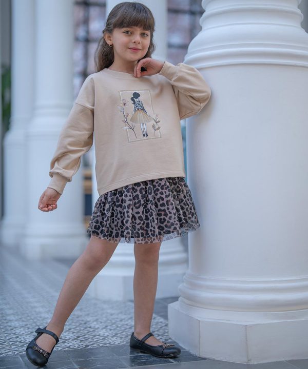 دامن تور پلنگی - پوشاک ملورینا