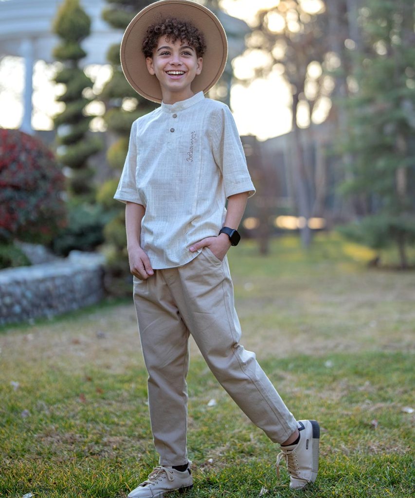 بلوز لینن اسلب believe - پوشاک ملورینا