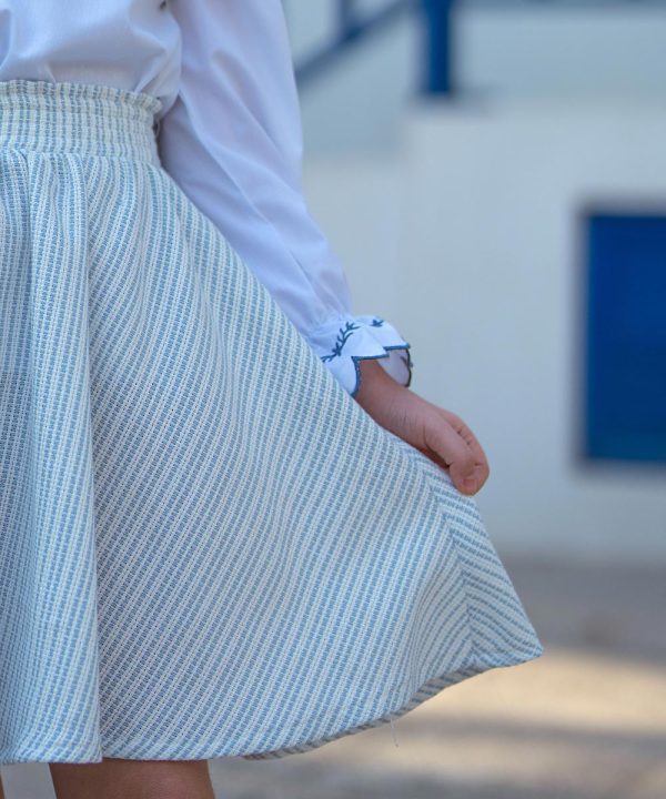 دامن بافت حصیری - پوشاک ملورینا