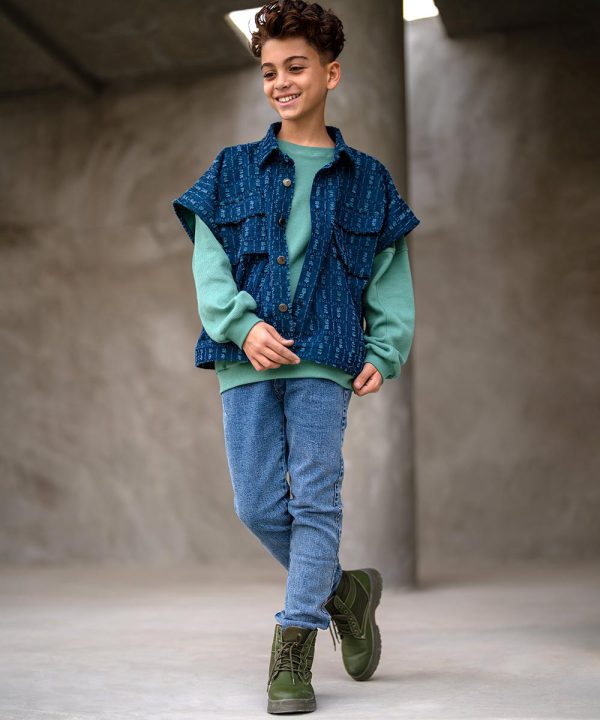 ژیله جین زاپ دار تیفانی - پوشاک ملورینا