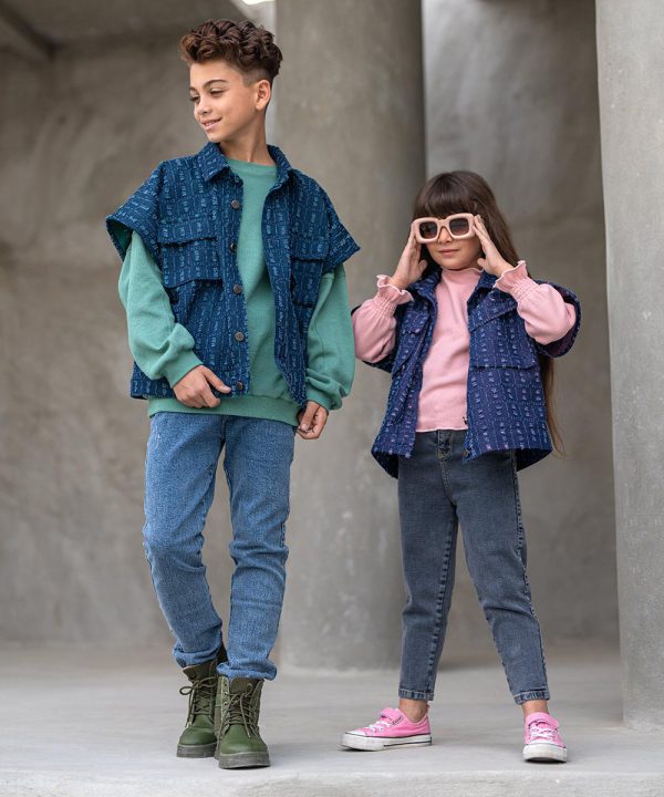 ژیله جین زاپ دار تیفانی - پوشاک ملورینا