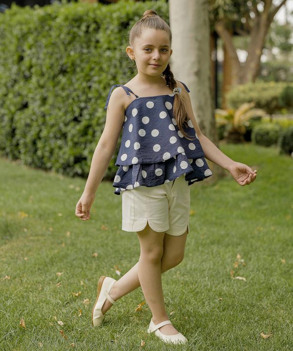 تاپ دوطبقه توپ توپی - پوشاک ملورینا