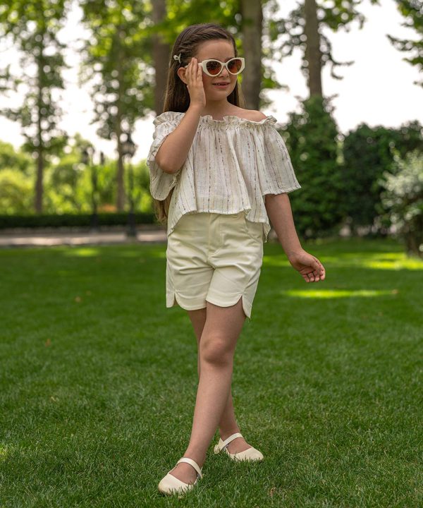 تاپ لینن راه راه - پوشاک ملورینا