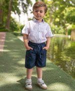 شومیز پسرانه لنگر - پوشاک ملورینا