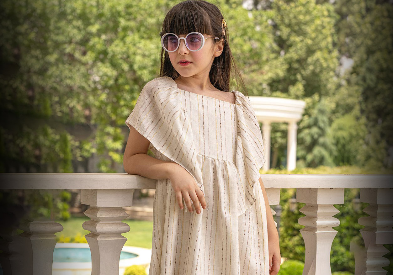 لباس بچگانه دخترانه مجلسی - پوشاک ملورینا