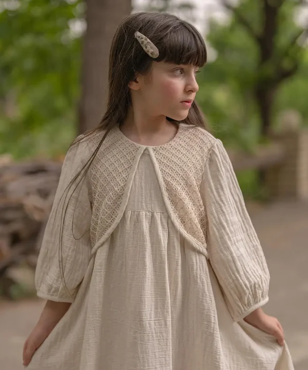 پیراهن موسلین ریسمونا - پوشاک ملورینا