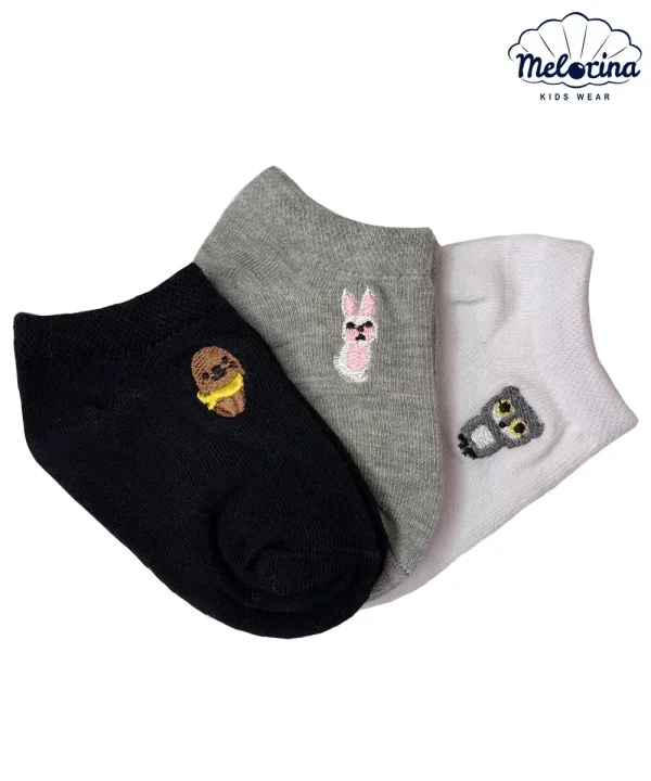 جوراب پنجه گلدوزی مچی - پوشاک ملورینا