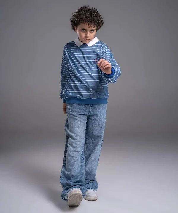 بلوز پسرانه راه راه - پوشاک ملورینا