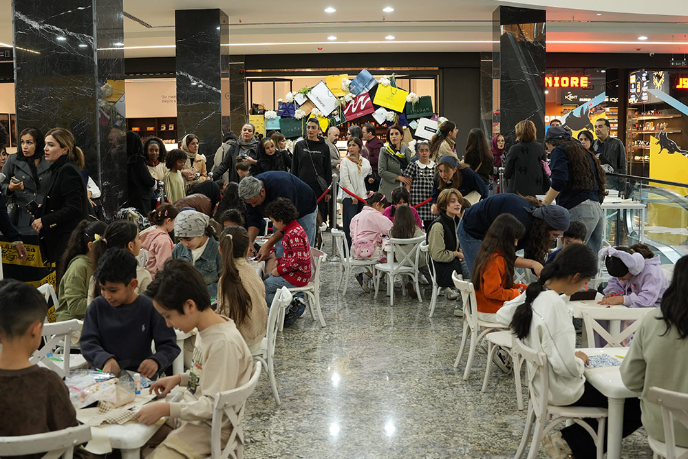 ملورینا برگزار کننده ویژه برنامه کودک برای هفته دیزاین تهران در مرکز خرید دومان 5 melorina event 4