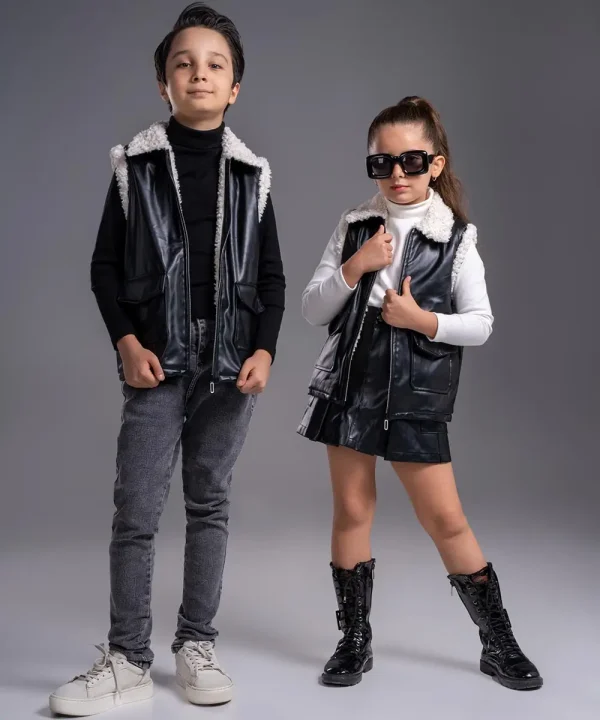 ژیله چرم تدی - پوشاک ملورینا