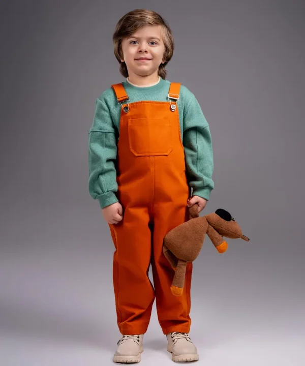 شلوار پیشبندی مام استایل - پوشاک ملورینا