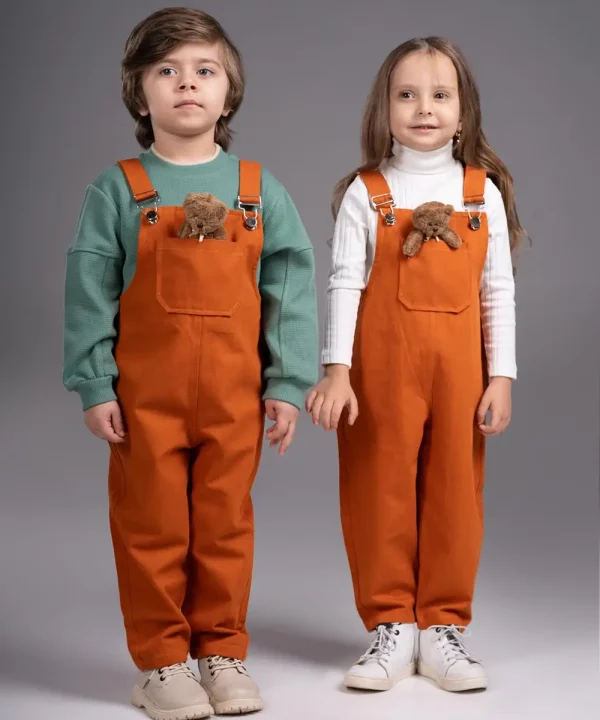 شلوار پیشبندی مام استایل - پوشاک ملورینا