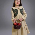 ست پیراهن موسلین و ژیله گلدوزی - پوشاک ملورینا