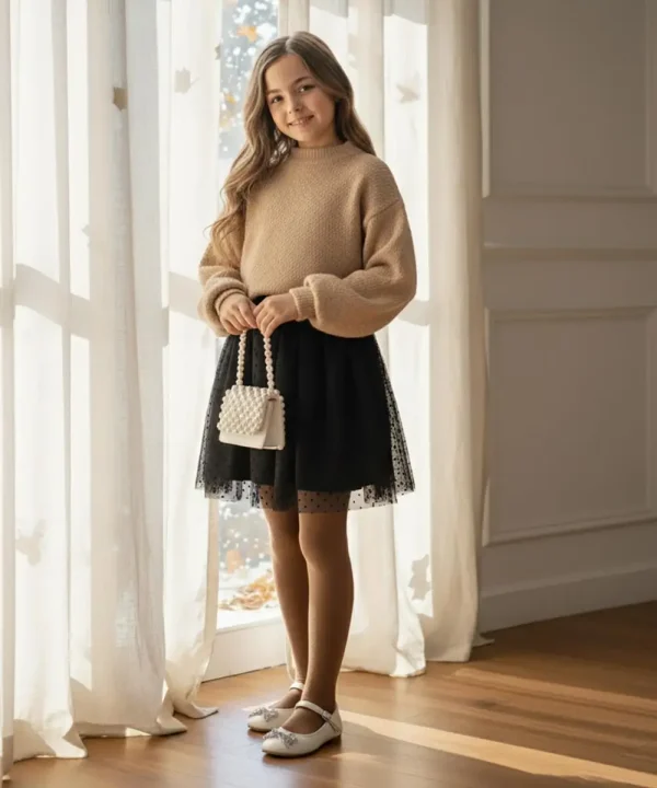 جوراب شلواری دخترانه - پوشاک ملورینا