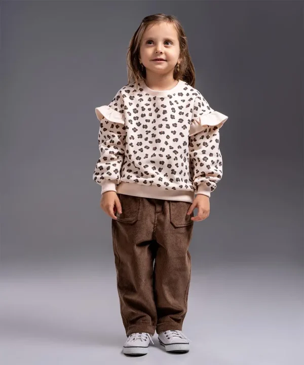 شلوار مام استایل مخمل کبریتی - پوشاک ملورینا